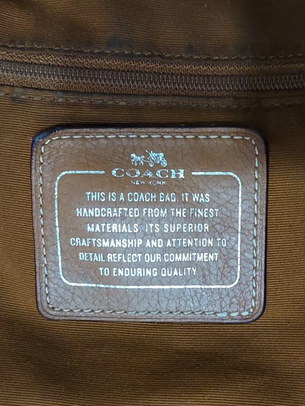 Coach vintage leather